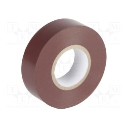 10 rol : IT-1-1 - Tape: electrical insulating, W: 19mm, L: 20m, Thk: 0.13mm, brown