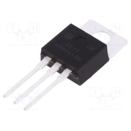 10 pcs : LM337TG - IC: voltage regulator, linear,adjustable, -37÷-1.2V, 1.5A, THT