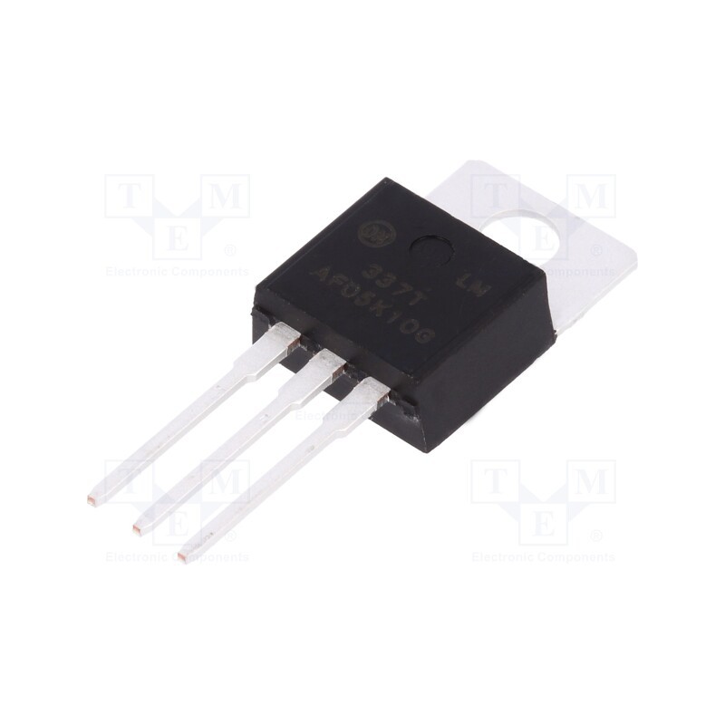 10 pcs : LM337TG - IC: voltage regulator, linear,adjustable, -37÷-1.2V, 1.5A, THT