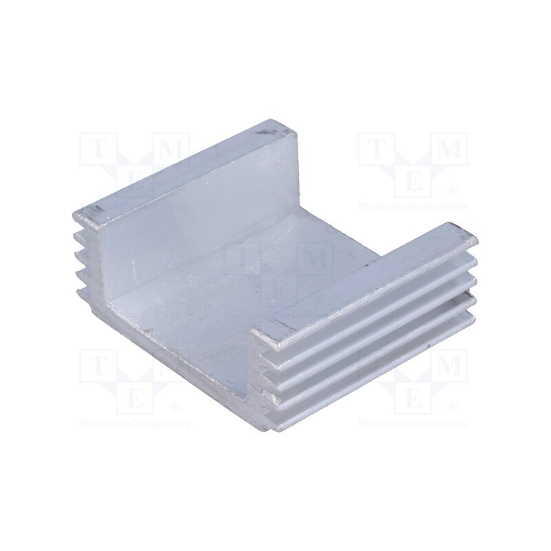 10 pcs : - Heatsink: extruded, L: 35mm, W: 40mm, H: 15mm, 60cm2, Int.width: 28mm