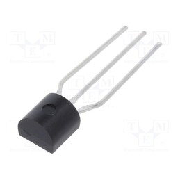 50 pcs : BC32725TA - Transistor: PNP, bipolar, 45V, 0.8A, 0.625W, TO92