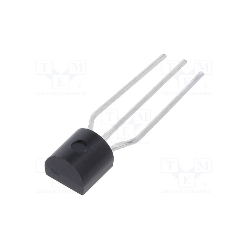 50 pcs : BC32725TA - Transistor: PNP, bipolar, 45V, 0.8A, 0.625W, TO92