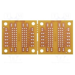 10 pcs : PC-5 - Board: universal, single sided,prototyping, W: 45mm, L: 91mm