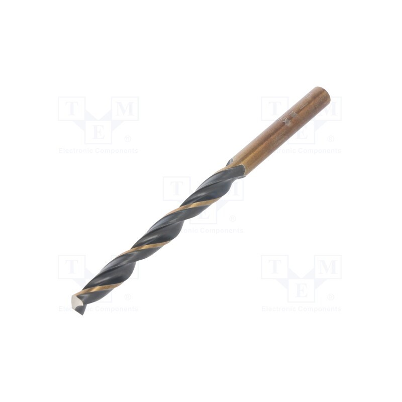 10 pcs : 62600620100 - Drill bit, for metal, Ø: 6.2mm, L: 101mm, Working part len: 63mm