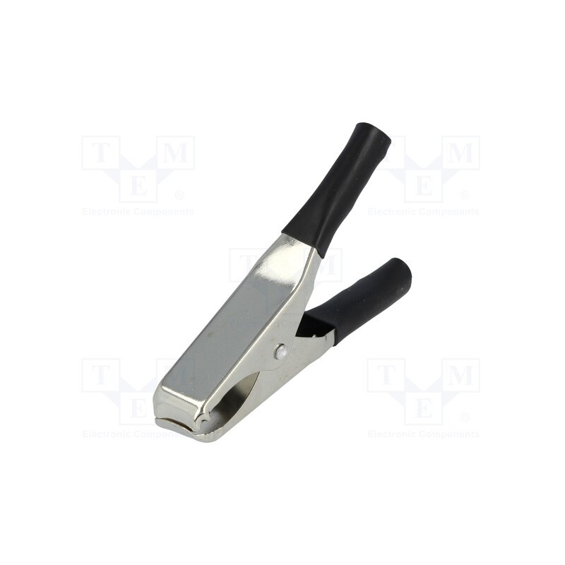 20 pcs : - Crocodile clip, 15A, Grip capac: max.19mm, Overall len: 65mm