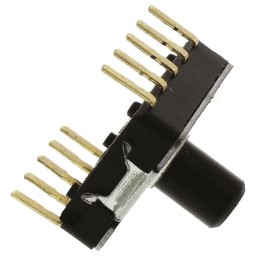 1 pcs - KNITTER-SWITCH, 9 Position SP9T Rotary Switch, 100 mA @ 5 V dc, Through Hole