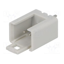 10 pcs : PZ1102 - Socket, IDC, male, PIN: 2, straight, THT, tinned, 2.54mm, Layout: 1x2