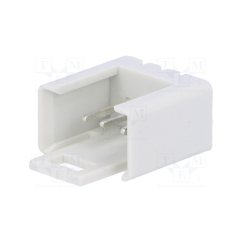 10 pcs : PZ1103 - Socket, IDC, male, PIN: 3, straight, THT, tinned, 2.54mm, Layout: 1x3