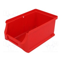 10 pcs : BMA456205+ - Container: cuvette, plastic, red, 102x160x75mm, ProfiPlus Box 2