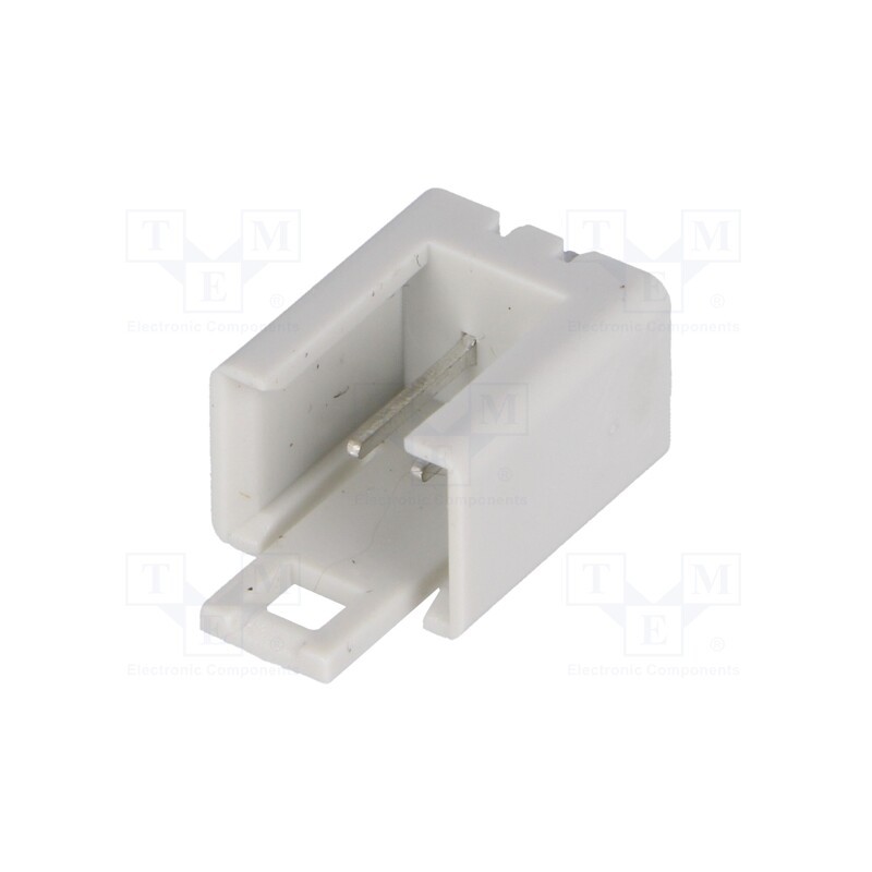 10 pcs : PZ1302 - Socket, IDC, male, PIN: 2, straight, THT, tinned, 2.54mm, Layout: 1x2