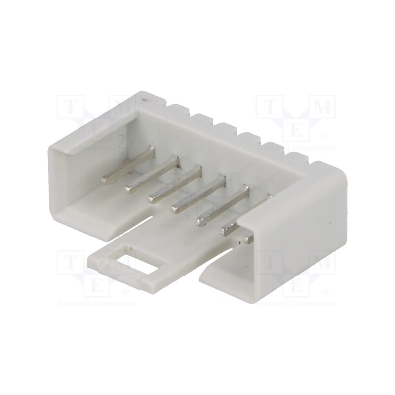 10 pcs : PZ1307 - Socket, IDC, male, PIN: 7, straight, THT, tinned, 2.54mm, Layout: 1x7