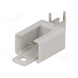 10 pcs : PZ2102 - Socket, IDC, male, PIN: 2, angled 90°, THT, tinned, 2.54mm