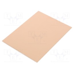 10 pcs : 610-2 - Laminate, FR4,epoxy resin, 1.6mm, L: 75mm, W: 100mm, Coating: copper