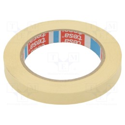 10 rol : 04323-00005-00 - Tape: masking, W: 15mm, L: 50m, Thk: 130um, Tensile strength: 33N/cm