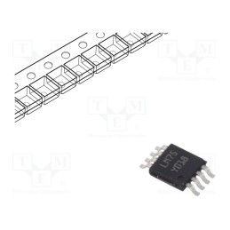 10 pcs : STLM75DS2F - IC: temperature sensor, -55÷125°C, MSOP8, SMD, Accur: ±2°C, 9bit