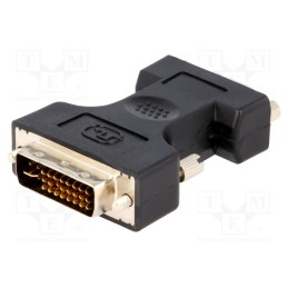 10 pcs : AK-320504-000-S - Converter, D-Sub 15pin HD socket,DVI-I (24+5) plug