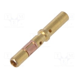 10 pcs : RC16M-23K - Contact, female, 16, gold-plated, 0.5÷1.5mm2, 20AWG÷16AWG, bulk