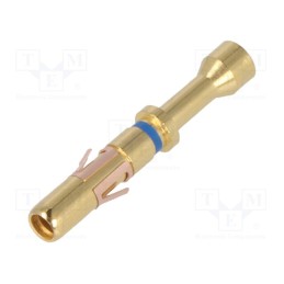 10 pcs : RC20M12K - Contact, female, 16, gold-plated, 0.32÷0.52mm2, 22AWG÷20AWG, bulk