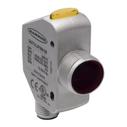 1 pcs - Banner Diffuse Distance Sensor, Barrel Sensor, 25 mm - 300 mm Detection Range