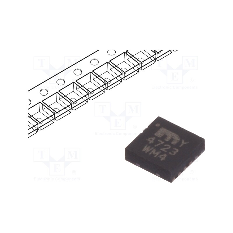 10 pcs : MIC4723YML-TR - IC: PMIC, DC/DC converter, Uin: 2.7÷5.5VDC, Uout: 1÷5.5VDC, 3A, Ch: 1