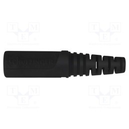 10 pcs : KU 09 L NI / SW - Socket, 4mm banana, 32A, 33VAC, 70VDC, black, nickel plated, Ø: 4mm