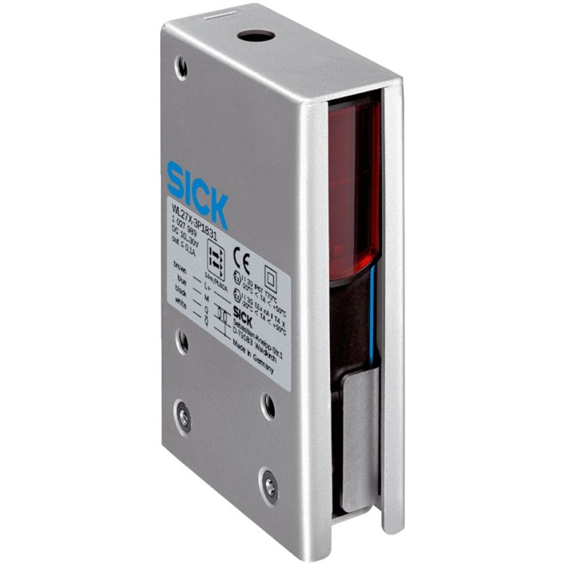 1 pcs - Sick Retroreflective Photoelectric Sensor, Rectangular Sensor, 0.1 - 15 m Detection Range