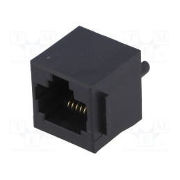 10 pcs : RJ45GP - Socket, RJ45, PIN: 8, with panel stop blockade, polyester, UL94V-0