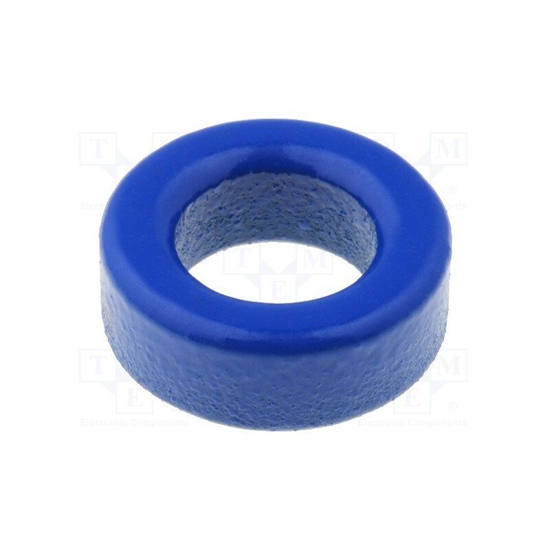 10 pcs : MS-050125-2 - Ferrite: toroidal, L: 4.7mm, Øint: 7.6mm, Øout: 12.7mm, 56nH, 500kHz