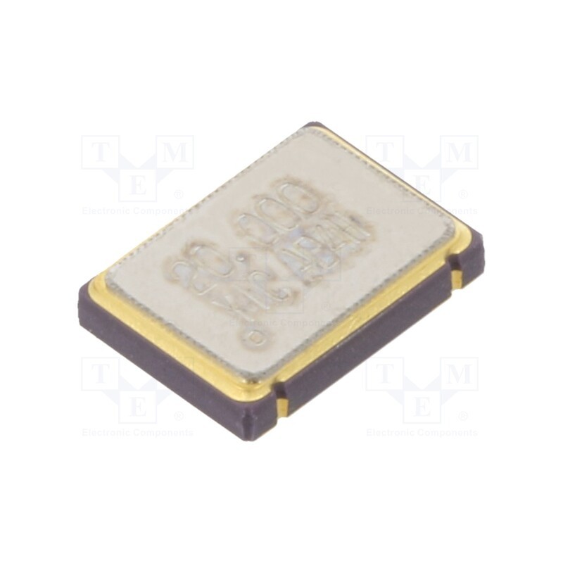 10 pcs : OSC20M-3.3/S7 - Generator: quartz, 20MHz, SMD, 3.3V, ±50ppm, -20÷70°C, 7x5x1.4mm