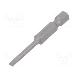 10 pcs : 862LP/0.5X3.0 - Screwdriver bit, slot, 3,0x0,5mm, Overall len: 50mm