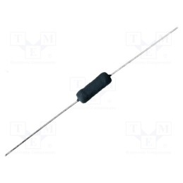 10 pcs : ACS5S 4K7 J TR - Resistor: wire-wound, THT, 4.7kΩ, 5W, ±5%, Ø4.8x12.7mm