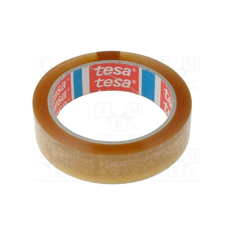 10 pcs : 04263-00017-07 - Packing tapes, L: 66m, Width: 25mm, Thick: 47.5um, transparent