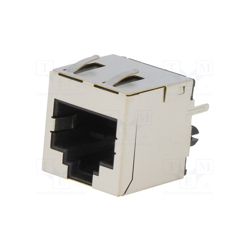10 pcs : RJJS-88-143-E7V-058 - Socket, RJ45, PIN: 8, Cat: 6a, shielded, Layout: 8p8c, THT, straight