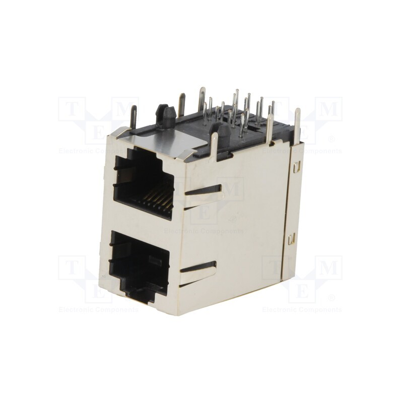 10 pcs : RJJS-88-144-E9H-047 - Socket, RJ45, PIN: 8, Cat: 5, shielded, Layout: 8p8c