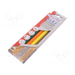 10 pcg : BNKOLOR - Hot melt glue, Ø: 11mm, mix colours, L: 200mm, Bonding: 15÷20s