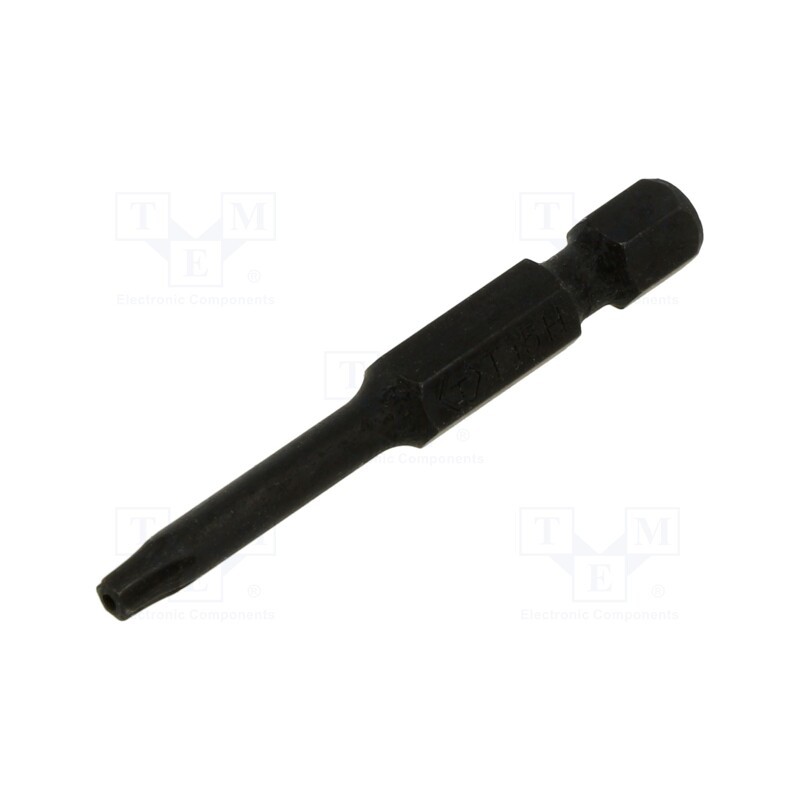 10 pcs : 715015U - Screwdriver bit, Torx® with protection, T15H, Overall len: 50mm