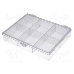 10 pcs : NB-BOX6 - Container: collective, with partitions, polypropylene