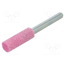 10 pcs : MA.017 - Grindingstone, Ø: 10mm, Ø: 6mm, Tip mat: aluminium oxide