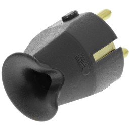 1 pcs - Kopp French / German Mains Plug, 16A, Cable Mount, 250 V ac