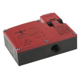1 pcs - Telemecanique Sensors XCS-TE Series Solenoid Interlock Switch, Power to Unlock, 24V ac/dc