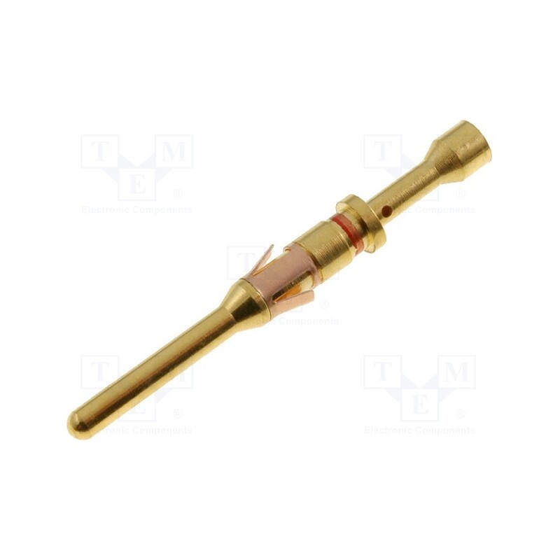 10 pcs : RM24M9K - Contact, male, 16, gold-plated, 0.13÷0.2mm2, 26AWG÷24AWG, bulk