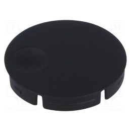 10 pcs : A3250109 - Cap, polyamide, black, push-in, A3050,A3150