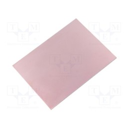 10 pcs : - Laminate, FR4,epoxy resin, 1.5mm, L: 100mm, W: 75mm, Coating: copper