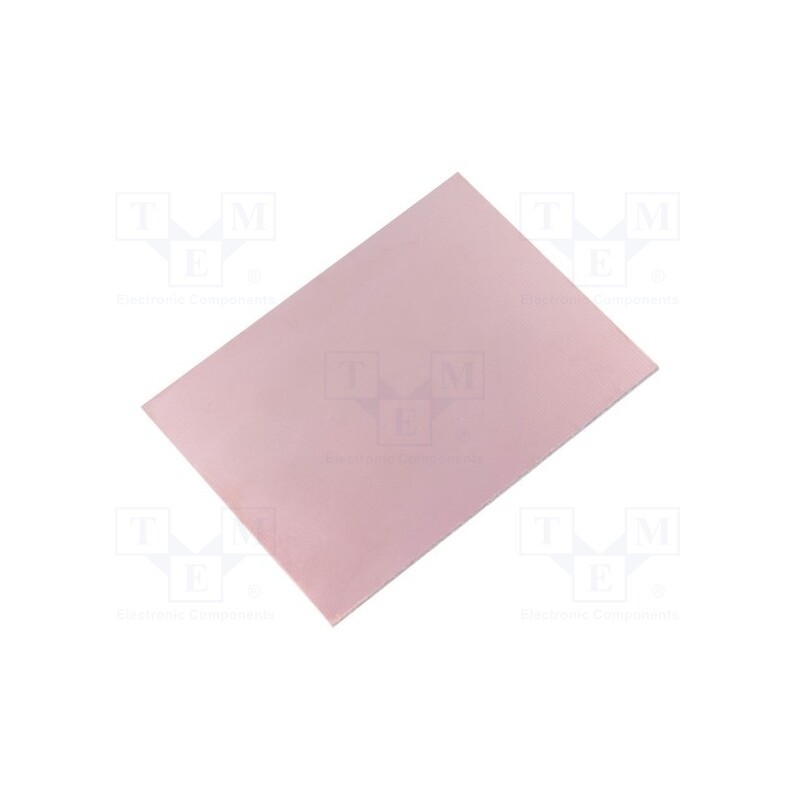 10 pcs : - Laminate, FR4,epoxy resin, 1.5mm, L: 100mm, W: 75mm, Coating: copper