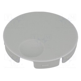 10 pcs : A3250107 - Cap, polyamide, grey, push-in, A3050,A3150