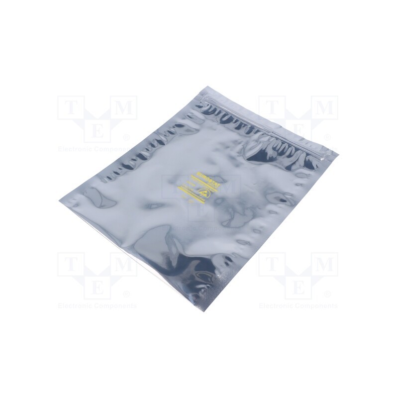 50 pcs : 20-872-0608 - Protection bag, ESD, L: 203mm, W: 152mm, Thk: 76um