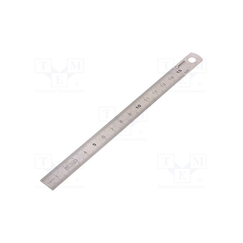 10 pcs : 1051-02 - Ruler, L: 150mm, Width: 13mm