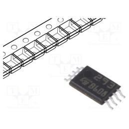 10 pcs : LM293PT - IC: comparator, low-power, Cmp: 2, 2÷36V, SMT, TSSOP8,