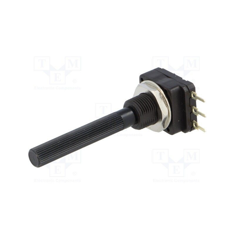10 pcs : PC16SH10IP06221A2020TA - Potentiometer: shaft, single turn, 220Ω, 200mW, THT, 6mm, plastic