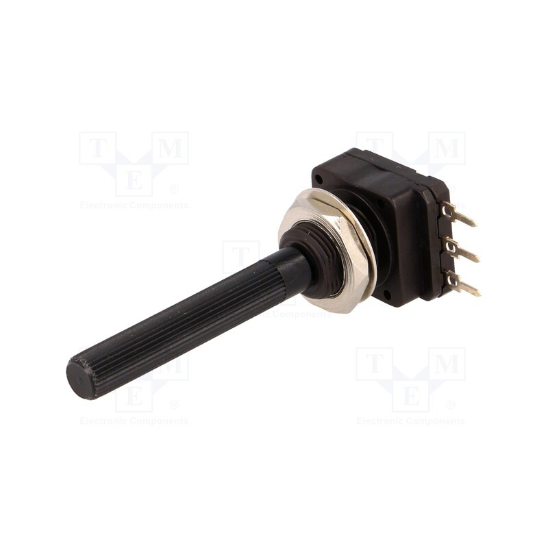 10 pcs : PC16SH10IP06503A2020TA - Potentiometer: shaft, single turn, 50kΩ, 200mW, THT, 6mm, plastic
